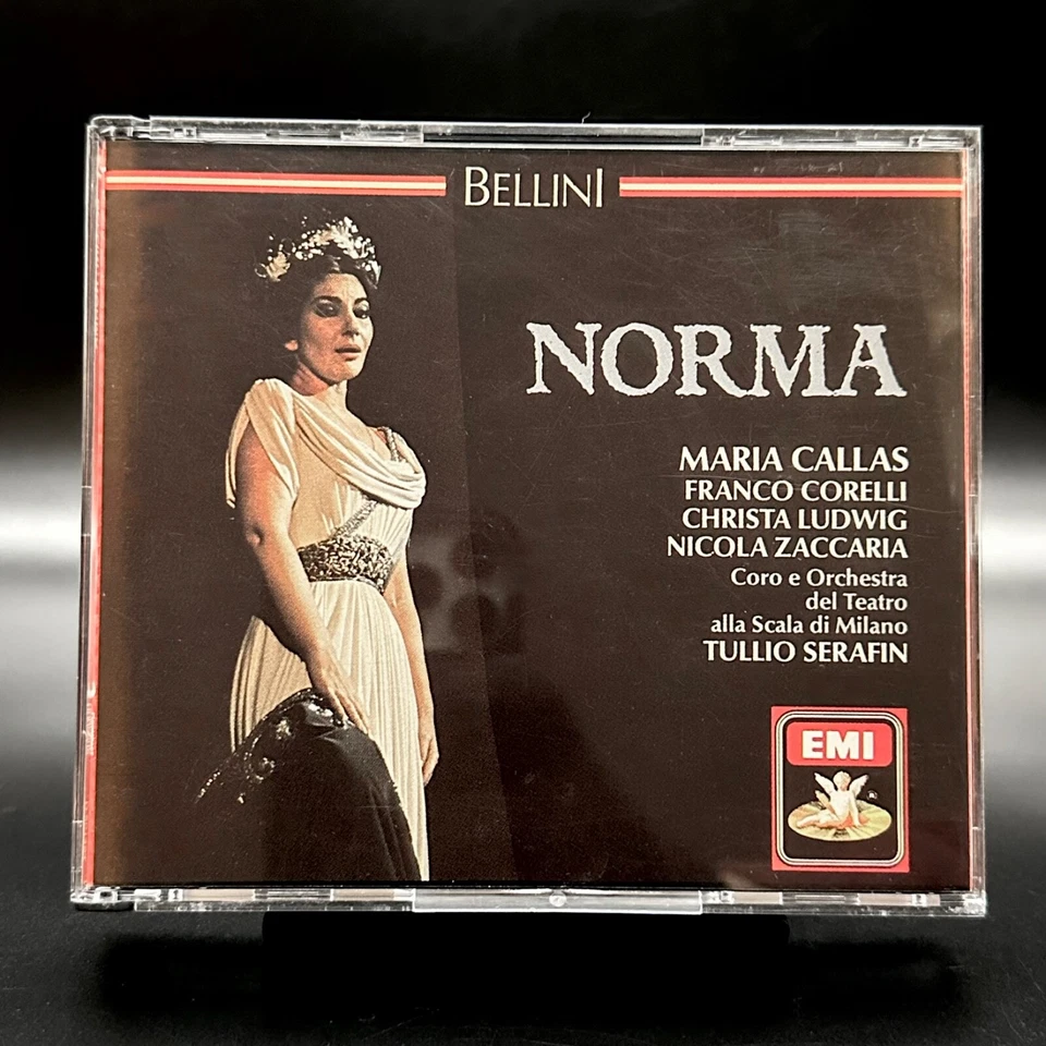 Bellini NORMA Serafin Callas Corelli Ludwig [EMI/BMG 3 CD Box Set] NEAR MINT - Image 1 of 3