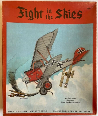 Fight In The Skies 6th ed TSR 1980 UNPUNCHED VG+ - Image 1 of 4