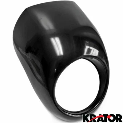 Headlight Fairing Black Visor For 2005-2011 Harley Davidson Sportsters - Image 1 of 4