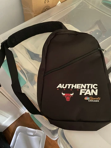 Authentic MSNBC Chicago Bulls Backpack Mini Cross Sling Bag One Strap Bag Cover