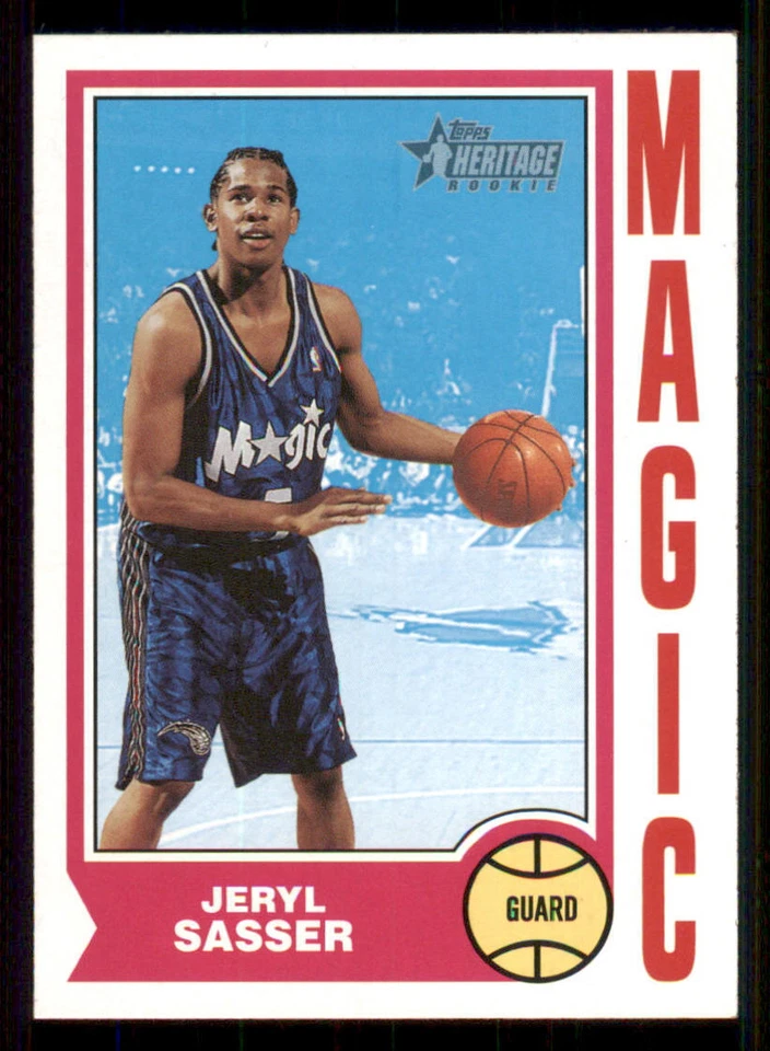 2001-02 Topps Heritage #101 Jeryl Sasser RC - Image 1 of 2