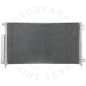 Aluminum AC Condenser For 2003 04-2007 Honda Accord 4-Door 2.4L L4 3.0L V6 - Picture 1 of 8