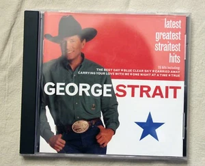 George Strait ~ Latest Greatest Straitest Hits ~ CD ~ 2000 ~ With Jewel Case NM - Picture 1 of 2