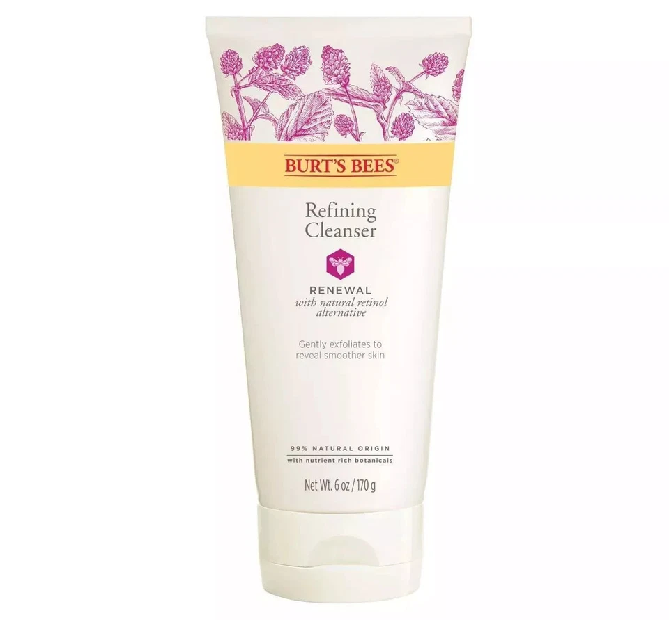 Limpiador refinador de renovación Burt's Bees ~ 6 fl oz ~ sellado Foto 1 de 1