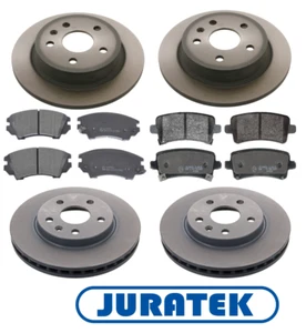 Vauxhall Insignia MK1 2008-2018 Front & Rear Brake Discs and Pads Juratek - Picture 1 of 1