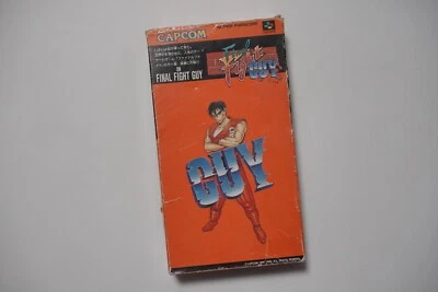 Super Famicom Final Fight Guy boxed Japan SFC games US Seller - Image 1 of 4