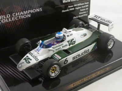 Minichamps Williams FW08 Keke Rosberg World Champion 1982 DIRTY 1/43 436826606 - Immagine 1 di 3