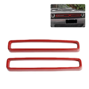 2Pcs Front Radiator Grille for 15-20 Dodge Challenger Accessories ABS Multicolor - Picture 1 of 9
