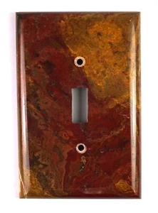 ONICE ROSSO E ORO - Piastra commutabile singola (Rg38) decorazione pietra naturale - Foto 1 di 1