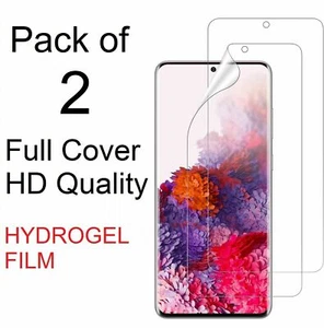 For SAMSUNG Galaxy S10 S20 S21 Note Plus TPU Hydrogel FILM Screen Protector - Picture 1 of 30