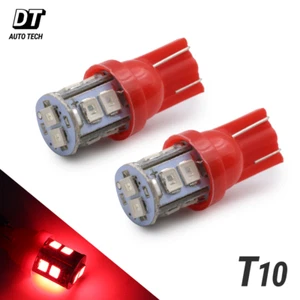 2X T10 921 High Power 2835 Chip LED Red 3RD Brake High Mount Stop Light Bulbs - Picture 1 of 5