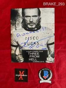 RICHARD BREMSE SIGNIERT 8x10 FOTO! 3 AUS HELL! BECKETT! ROB ZOMBIE! - Bild 1 von 4