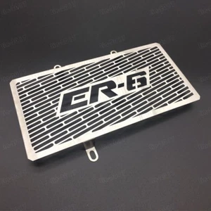 Aluminum alloy Radiator Grille Guard Cover Fit For Kawasaki ER6N ER6F 2012-2016 - Foto 1 di 7