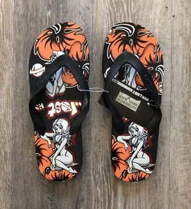 NUEVAS SANDALIAS DEPORTIVAS LOST SNOW MX GOLF WAKE SKATE SURF HAWAII 8/9 PEGATINA GRATUITA - Imagen 1 de 3