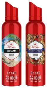 Old Spice Nomad Lionpride Deo Body Spray Long Lasting Fresh 140 ml 2er Set - Bild 1 von 5