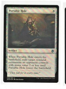 Magic the Gatherine MtG Portable Hole Adventures in the Forgotten Realms Foil NM - Picture 1 of 1