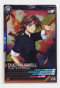 Gundam Arsenal Base Card UT02-059 R Duo Maxwell Bandai Made in Japan - Picture 1 of 4