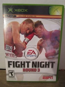 XBOX Fight Night Round 3 Black Label 2006 Rated T EA Sports Complete - Picture 1 of 3