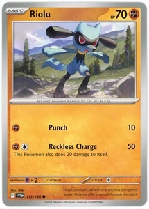 Riolu - 113/198 - Scarlet & Violet Base Set - Pokemon - NM - Never Played - Bild 1 von 1