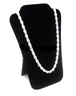 1 Tall Black Necklace Pendant Easel Back Jewelry Display Stand 12 1/8'H
