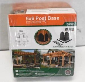 Ozco Laredo Sunset 6 x 6 Post Base Kit Hardware Replacement Pack 56608 - Bild 1 von 4