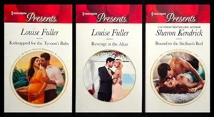 3 Harlequin Paperbacks (2 by Louise Fuller; 1 by Sharon Kendrick) - ALL NEAR MT - Bild 1 von 1