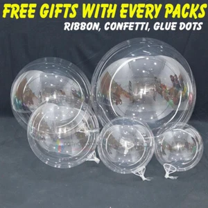 18" 24” 36" Clear BOBO Balloons Bubble Balloon Globos Balloon For All Occasions - Picture 1 of 4