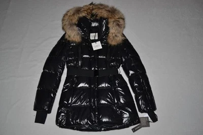 AUTHENTIC SAM. MILLENNIUM FUR TRIM DOWN COAT HOOD Black Jet ALL SIZES BRAND NEW - Image 1 of 4