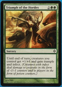 Triumph of the Hordes New Phyrexia NM Green Uncommon CARD (504327) ABUGames - Picture 1 of 2