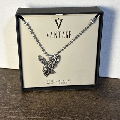 Collar Águila Hombre Vantage Nuevo Regalo Día del Padre Foto 1 de 4