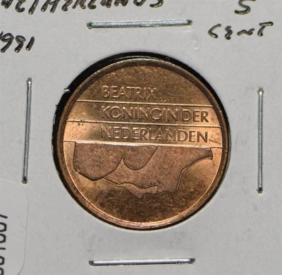 Netherlands 1991 5 Cents  901007 combine shipping - Image 1 of 2