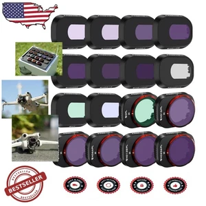 DJI Mini 4 Pro Mega 16 Filter Set: Optical Glass, GimbalSafe, Multi-Coated - Picture 1 of 7