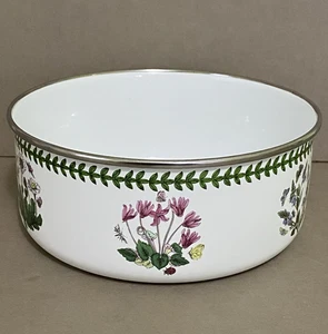 Portmeirion Botanischer Garten Emaillegeschirr Rühr- oder Aufbewahrungsschüssel - 6 Blumenmuster - Bild 1 von 12