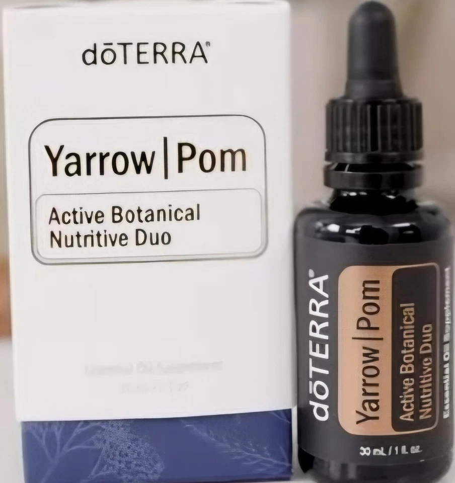2 Novos Óleo Essencial DoTERRA Yarrow Pom Active Botanical Nutritive Duo 30ml - Imagem 1 de 1