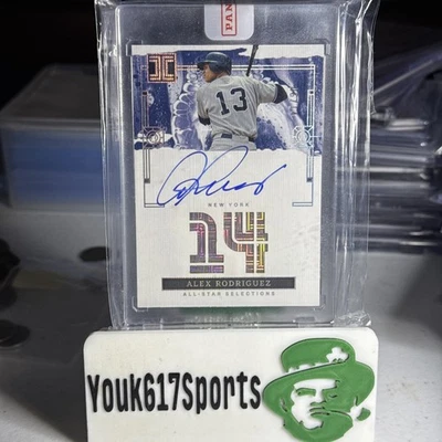 2024 Panini Impeccable Alex Rodriguez All-Star Selections Autograph #d/14 🍇 - Image 1 of 4