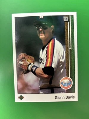 1989 Upper Deck Glenn Davis Houston Astros #443 - Image 1 of 2
