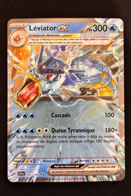 Carte Pokemon Léviator Ex 045/198 Ecarlate et Violet (EV01) - Photo 1/2