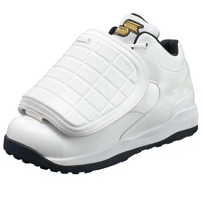 SSK Baseball Umpire Shoes Proedge ESF9000 White 26-30cm Plate Umpire Shoes Japan - Image 1 of 2