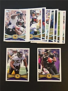 Juego de 17 cartas del equipo Topps Baltimore Ravens 2012 campeones del Super Bowl - Imagen 1 de 1