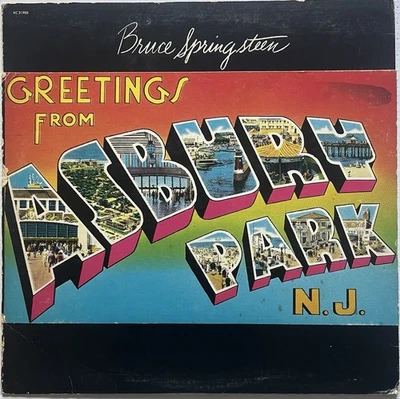 Bruce Springsteen- Greetings from Asbury Park N.J. Columbia  1973 Gatefold - Image 1 of 4