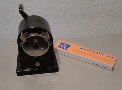 Bleistiftanspitzer Anspitzmaschine , A.W. Faber No. 52/14  selten Spitzmaschine - Bild 1 von 4