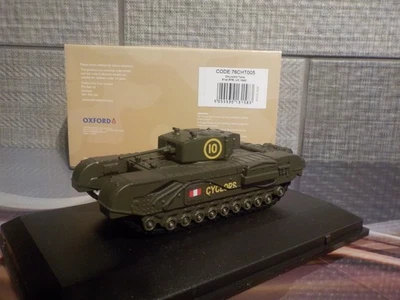 Churchill Tank, 81st,  RTR, UK,  1/76 Oxford Diecast OXF 76CHT005  Military - Image 1 of 4