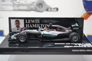 MINICHAMPS / F1 2016 MERCEDES AMG W07 - LEWIS HAMILTON - MODELLINO IN RESINA SCALA 1:43 - Foto 1 di 6