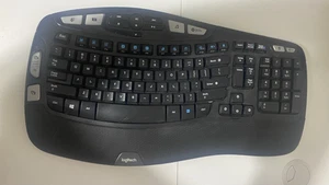 Wireless Keyboard Logitech K350 Comfort Wave Wireless - Photo 1/5
