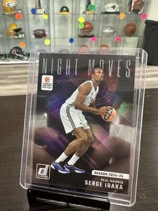 2024-25 Panini Donruss Euroleague Basketball Serge Ibaka Night Moves Case Hit JS - Foto 1 di 2