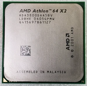 AMD Athlon 64 X2 3800+ ADA3800DAA5BV socket 2 GHz 939 doppio processore/CPU - Foto 1 di 2