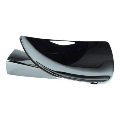 Jabonera triangular de latón macizo Pomd'or y soporte, montaje en pared, cromo pulido Foto 1 de 2