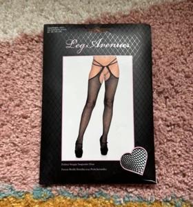 Redes con tirantes - Talla única - Negras - Imagen 1 de 9