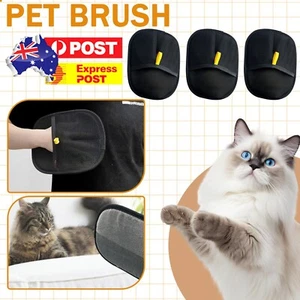 1/2/3 Pet Grooming Gloves Static Dedusting Brush Pet Hair Remover Brush Removing - Picture 1 of 20