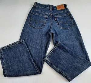 Vtg Y2K 550 Levi's Jeans Boys Sz 12 Reg W 26 Ins 26 L 26 1/2 Relaxed Fit Cotton - Picture 1 of 19